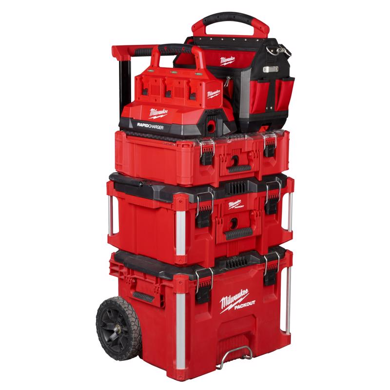 Milwaukee M18 PACKOUT 18 V 6-Port Battery Rapid Charger