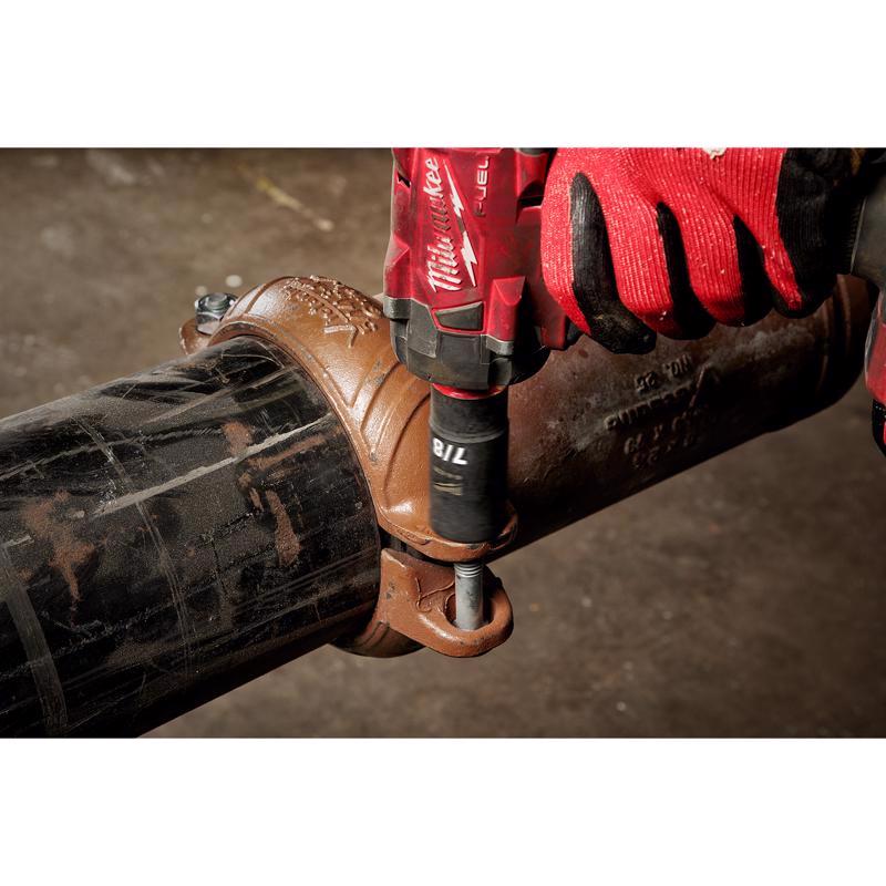 Milwaukee SHOCKWAVE 7/8 in. X 1/2 in. drive SAE 6 Point Deep Impact Socket