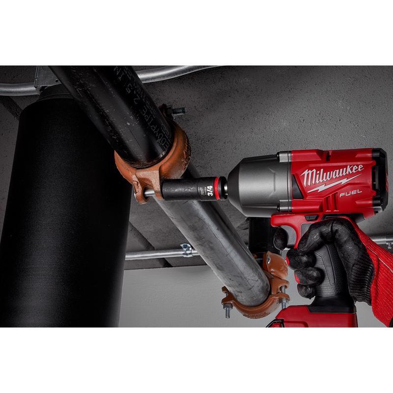 Milwaukee Shockwave 3/4 in. X 1/2 in. drive SAE 6 Point Deep Impact Socket