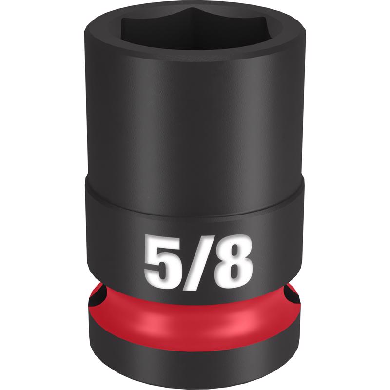 Milwaukee Shockwave 5/8 in. X 1/2 in. drive SAE 6 Point Standard Impact Socket