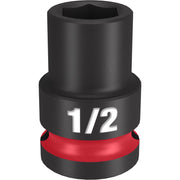 Milwaukee Shockwave 1/2 in. X 1/2 in. drive SAE 6 Point Standard Impact Socket