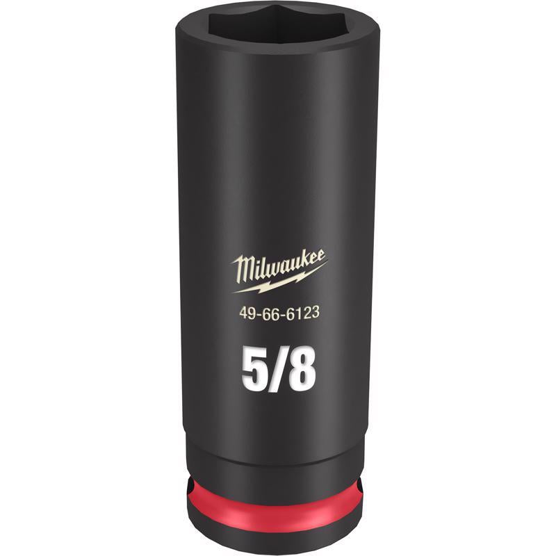 Milwaukee Shockwave 5/8 in. X 3/8 in. drive SAE 6 Point Deep Impact Socket