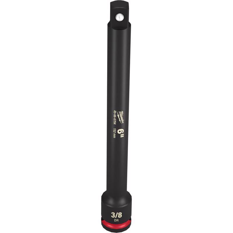 Milwaukee Shockwave 6 in. X 3/8 in. drive SAE Impact Extension