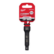 Milwaukee Shockwave 3 in. X 3/8 in. drive SAE Impact Extension