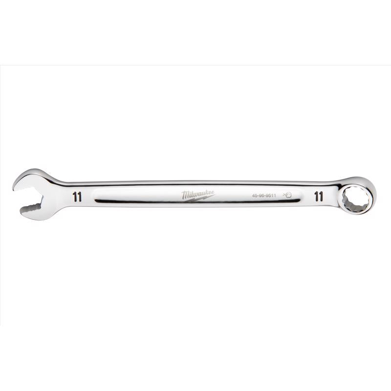 Milwaukee 11 mm X 11 mm 12 Point Metric Combination Wrench 0.98 in. L