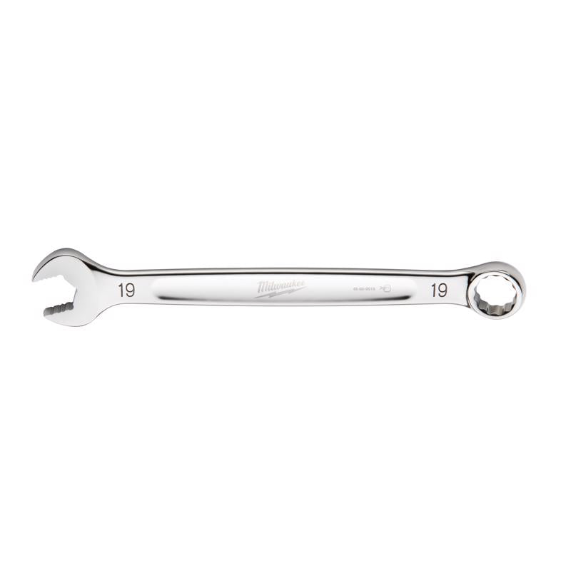 Milwaukee 19 mm X 19 mm 12 Point Metric Combination Wrench 9.84 in. L