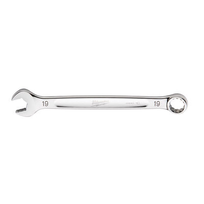 Milwaukee 19 mm X 19 mm 12 Point Metric Combination Wrench 9.84 in. L