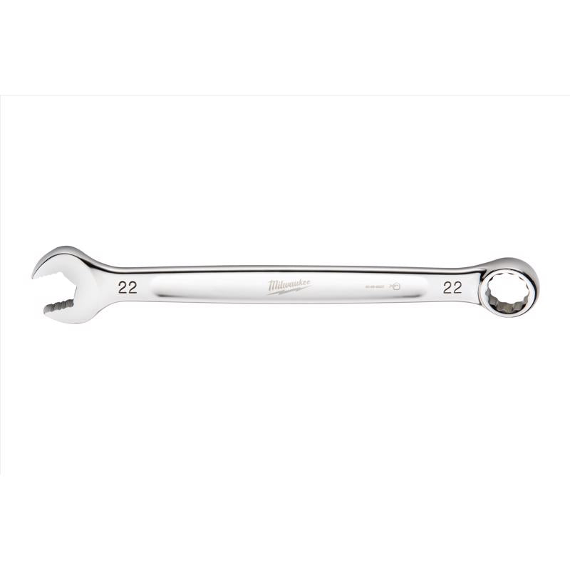 Milwaukee 22 mm X 22 mm 12 Point Metric Combination Wrench 11.61 in. L