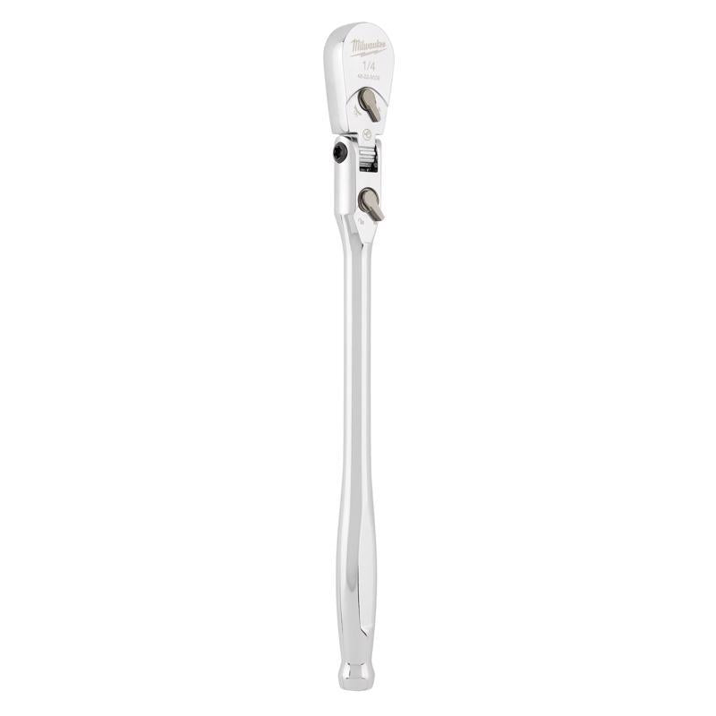 Milwaukee 1/4 in. drive Flex Head Ratchet 90 teeth