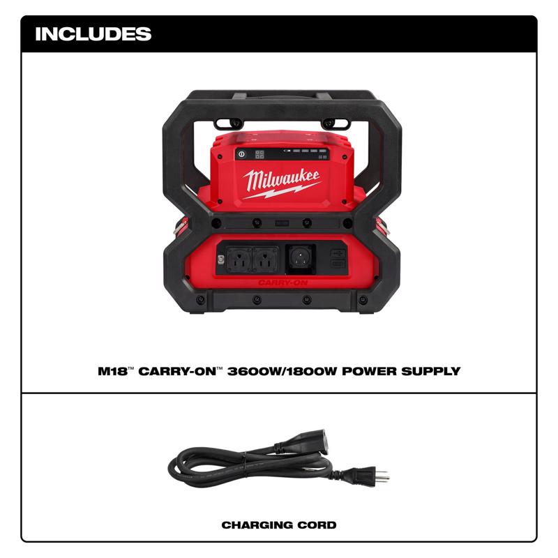 Milwaukee M18 Carry-On Lithium-Ion Power Supply