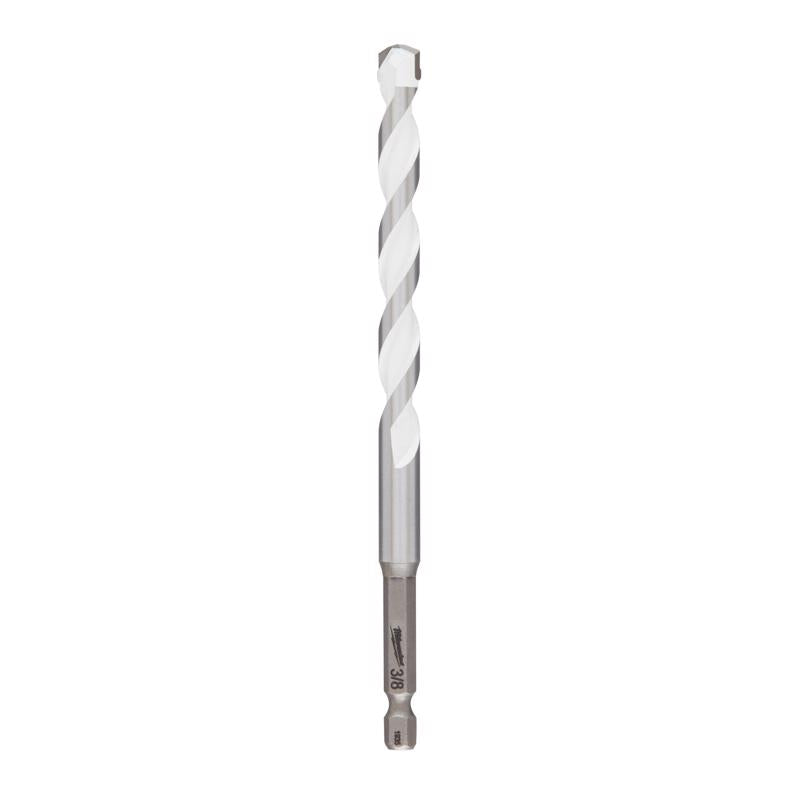 Milwaukee Shockwave 3/8 in. X 6 in. L Carbide Percussion Drill Bit Hex Shank