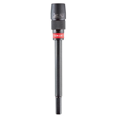 Milwaukee Quik-Lok 3/8 in. X 6 in. L Metal Extension Drill Bit