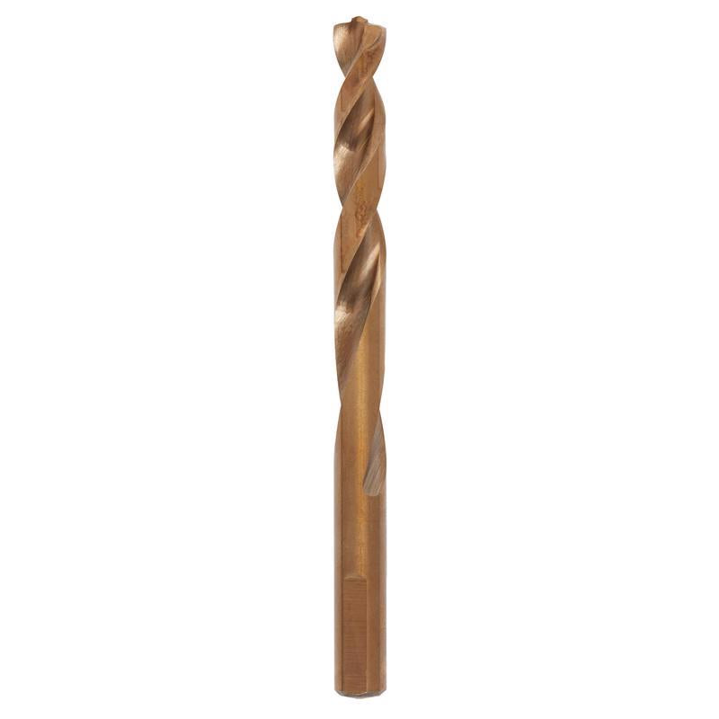 Milwaukee Red Helix 23/64 in. X 5 in. L Cobalt Drill Bit 3-Flat Shank