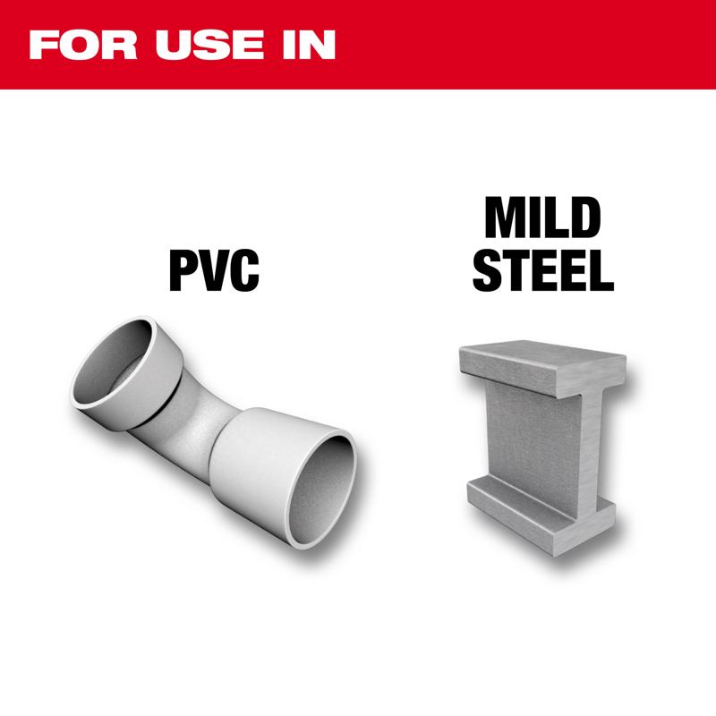 Milwaukee 7/8 - 1-3/8 in. Black Oxide Step Drill Bit
