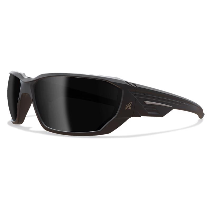 Edge Eyewear Dawson Anti-Fog Safety Glasses Smoke Lens Black Frame