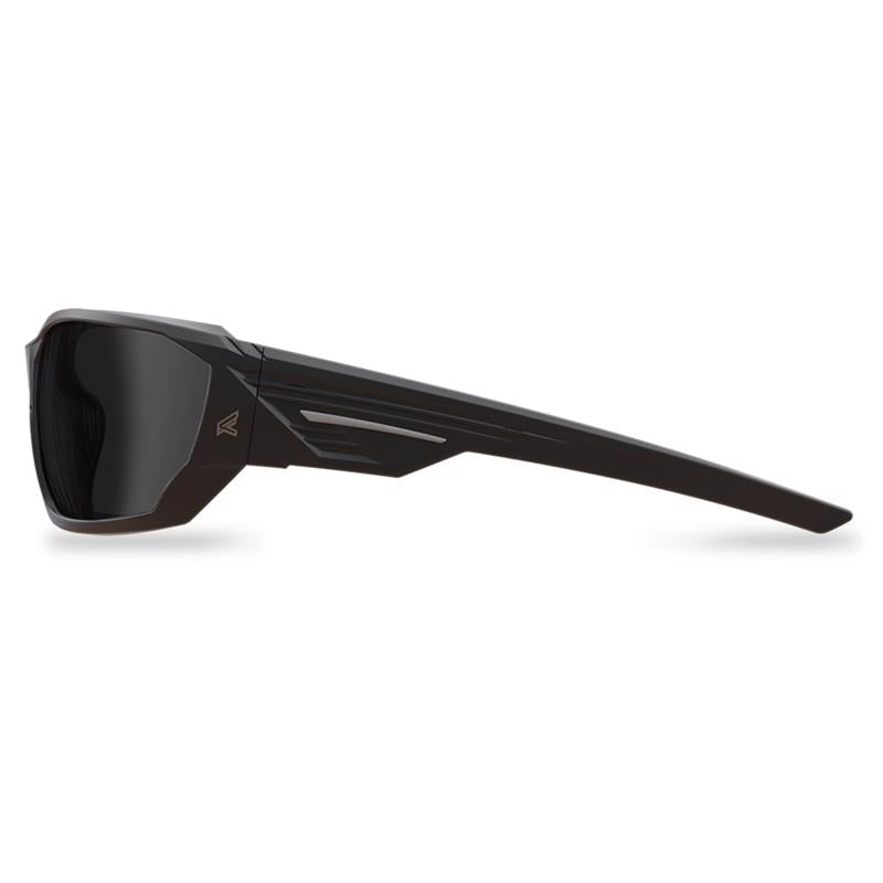 Edge Eyewear Dawson Anti-Fog Safety Glasses Smoke Lens Black Frame