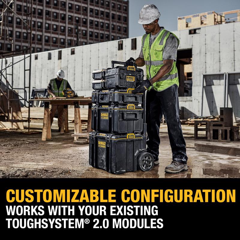 DeWalt 20V Tough System 2.0 DWST08050 Lithium-Ion Box Battery Charger Box