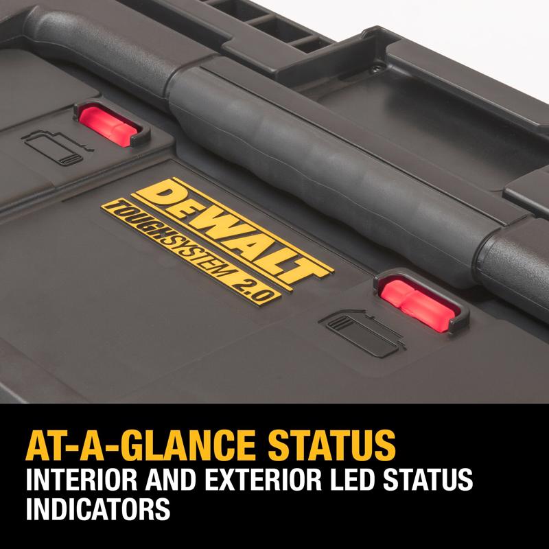 DeWalt 20V Tough System 2.0 DWST08050 Lithium-Ion Box Battery Charger Box
