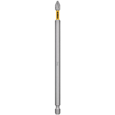 DeWalt Max Fit Phillips #2 X 6 in. L Screwdriver Bit Steel