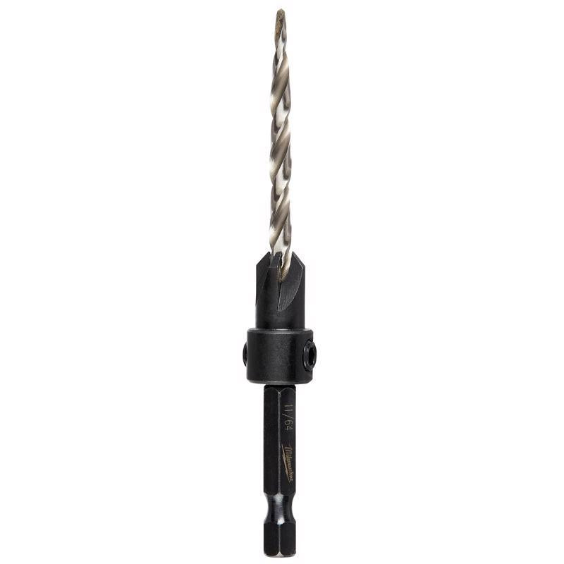 Milwaukee #12 X 7/32 in. D High Speed Steel Countersink Bit