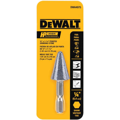 DeWalt HP 3/4 in. D Aluminum Oxide Conical Grinding Point Cone