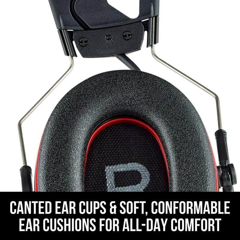 3M 25 dB Professional Hearing Protectors Black