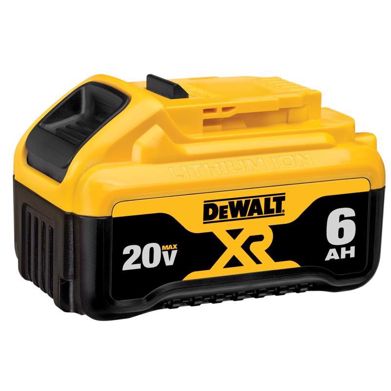 DeWalt 20V MAX DCB206 6 Ah Lithium-Ion Battery Pack