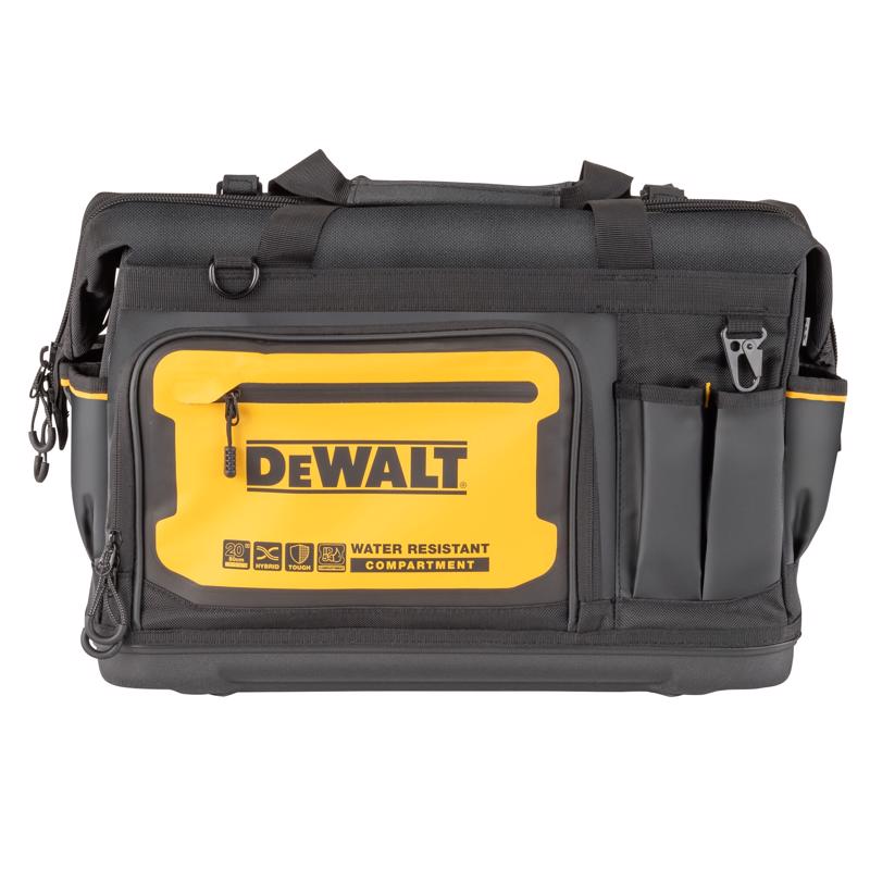 DeWalt Ballistic Nylon All-Purpose Tool Bag 33 pocket Black/Yellow