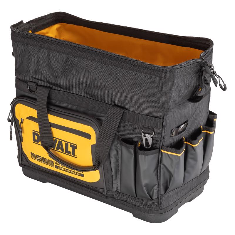DeWalt Ballistic Nylon All-Purpose Tool Bag 33 pocket Black/Yellow