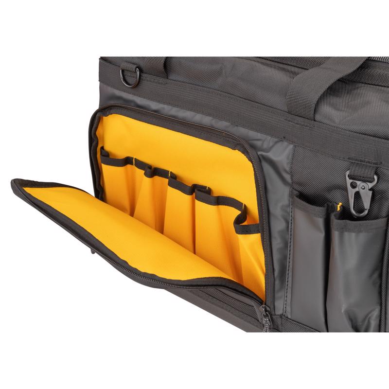 DeWalt Ballistic Nylon All-Purpose Tool Bag 33 pocket Black/Yellow