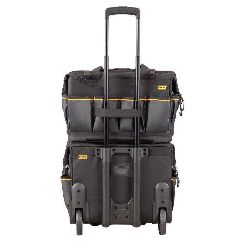 DeWalt Ballistic Nylon All-Purpose Tool Bag 33 pocket Black/Yellow
