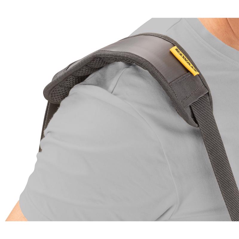 DeWalt Ballistic Nylon Electrician Tote Tote Bag 34 pocket Black/Yellow