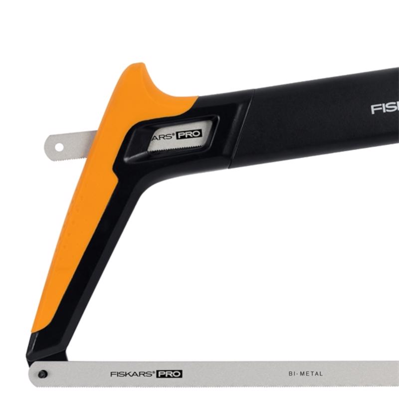 Fiskars TrueTension 12 in. Bi-Metal Hacksaw Black/Yellow