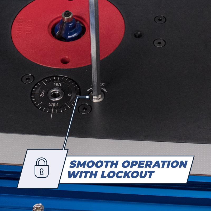Kreg Precision Router Lift 7 pc