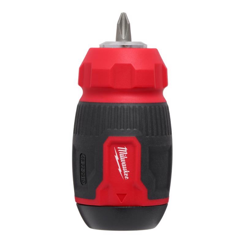 Milwaukee Hex Shank 8-in-1 Compact Multi-Bit Screwdriver 4.69 in.