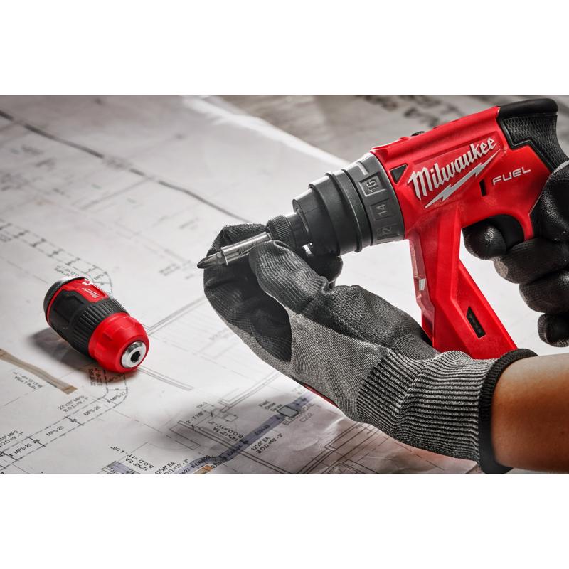 Milwaukee Hex Shank 8-in-1 Compact Multi-Bit Screwdriver 4.69 in.