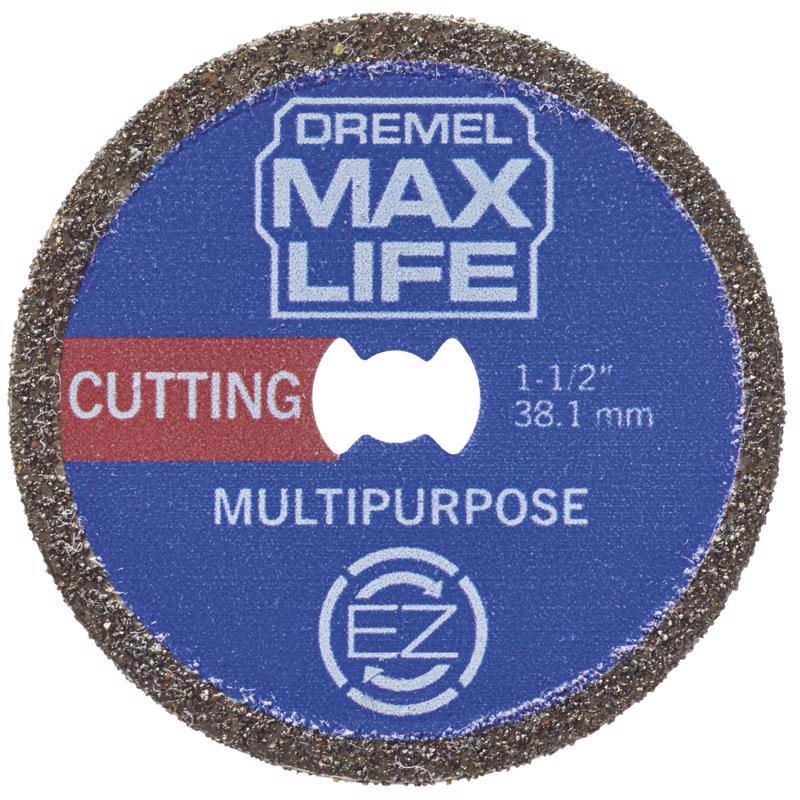 Dremel EZ Lock 1-1/2 in. X 1.5 in. L X 0.039 in. W Diamond Round Cutting Wheel