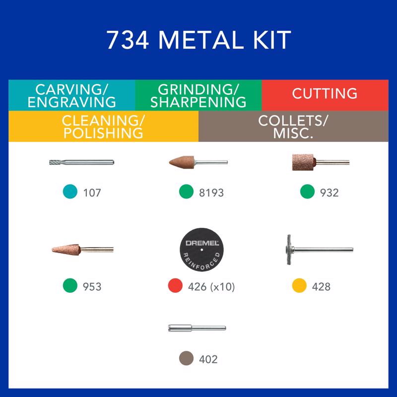 Dremel Rotary Tool Accessory Kit