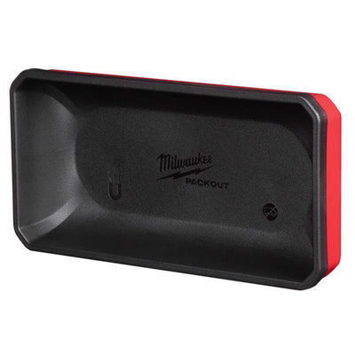 Milwaukee Packout Shop Storage Garage Organizer Magnetic Tray Black/Red