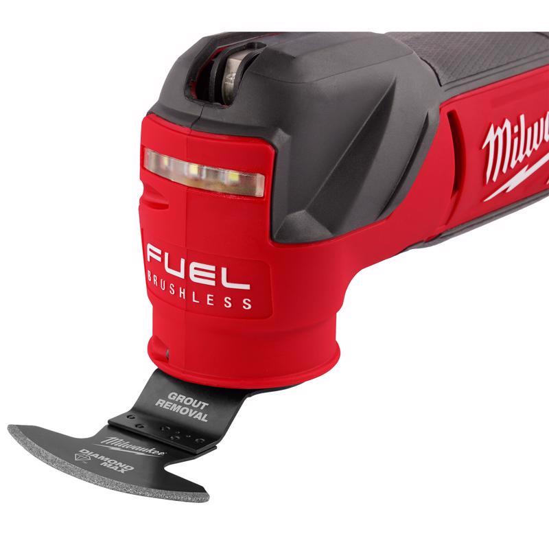 Milwaukee 3.88 in. L X 0.5 in. W Diamond Grit Open-Lok Contoured Boot Grout Removal Blade