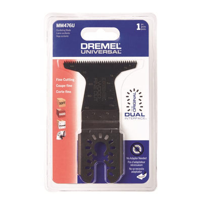 Dremel 4.25 in. L X 2.5 in. W High Carbon Steel Oscillating Wood Blade