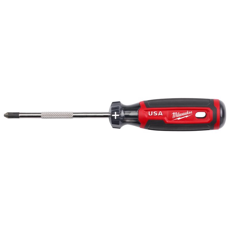 Milwaukee #2 X 4 in. L Phillips/Square Screwdriver