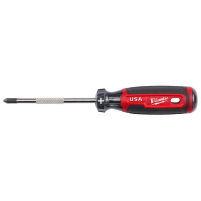 Milwaukee #2 X 4 in. L Phillips/Square Screwdriver