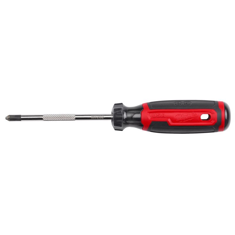 Milwaukee #2 X 4 in. L Phillips/Square Screwdriver