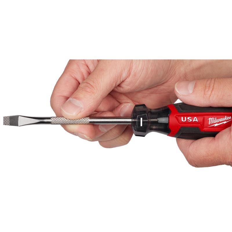 Milwaukee 1/4 in. X 4 in. L Slotted Screwdriver