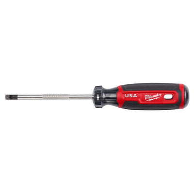 Milwaukee Made in USA Cushion Grip 1 in. ECX Made in USA Screwdriver 1 pk