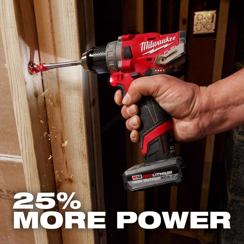 Milwaukee M12 RedLithium XC 5 Ah Lithium-Ion High Output Battery Pack