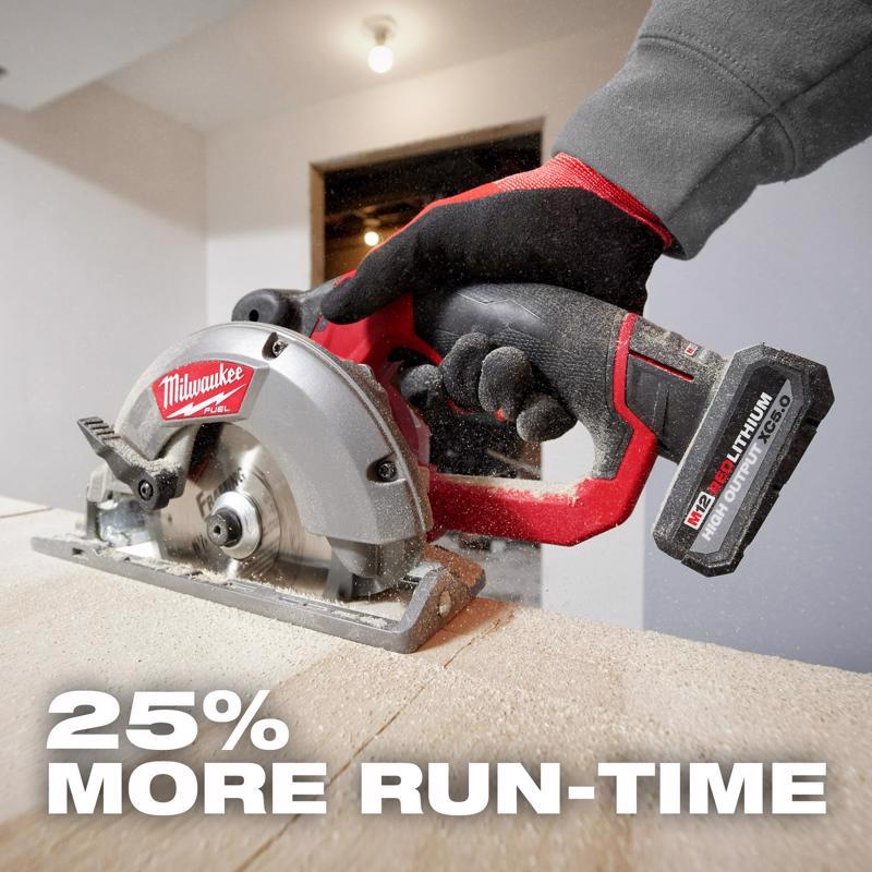 Milwaukee M12 RedLithium XC 5 Ah Lithium-Ion High Output Battery Pack