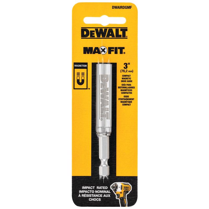 DeWalt Max Fit 1/4 in. X 3 in. L Driver Bit S2 Tool Steel