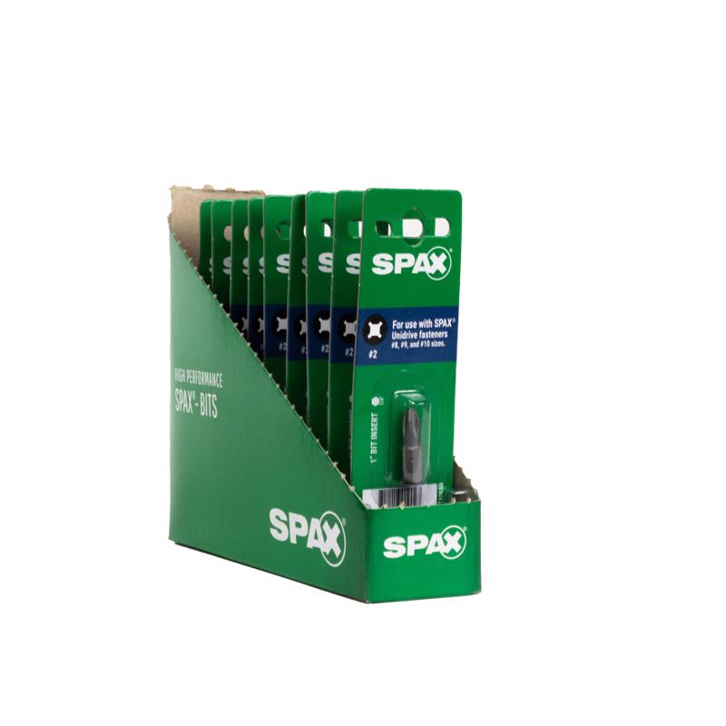 SPAX Phillips/Square Bit Driver 1 in.